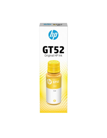 Botella de Tinta Original GT52 amarilla