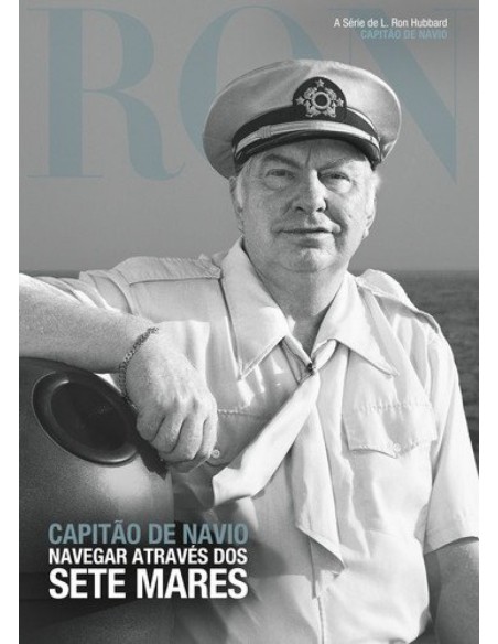Capitao de navio navegar atraves dos sete mares