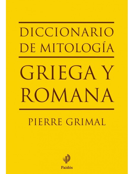 Diccionario de mitologia griega y romana