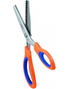 BLISTER TIJERA DENTADA METAL PARA FIELTRO 24CM