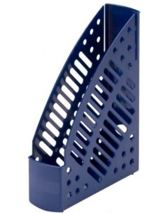 C 10 REVISTERO PLASTICO COLOR AZUL OPACO 320X245X75MM