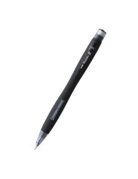 C 12 PORTAMINAS UNI SHALAKU S 05MM COLOR NEGRO