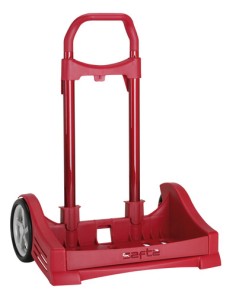 CARRO PORTAMOCHILAS EVOLUTION ROJO
