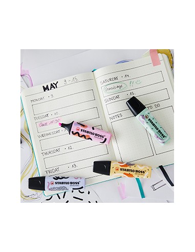 BOSS ORIGINAL marcador 1 pieza(s) Punta de cincel Azul