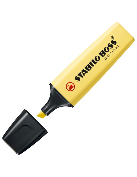 Boss Original Pastel marcador 1 pieza(s) Punta de cincel Amarillo