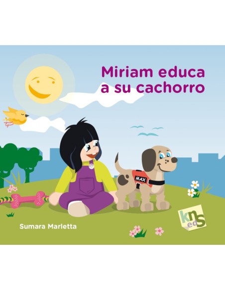 Miriam educa a su cachorro