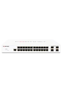FortiSwitch 124E Gestionado L2 Gigabit Ethernet (10/100/1000) 1U Blanco