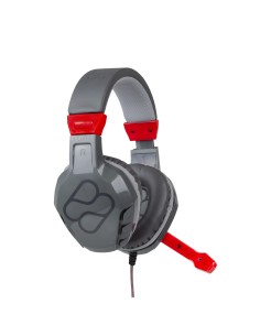 Samus Auriculares Alámbrico Diadema Juego Negro, Gris, Rojo