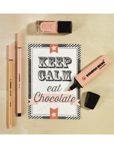 Boss Original Pastel marcador 4 pieza(s) Punta de cincel Lila, Menta, Rosa, Turquesa