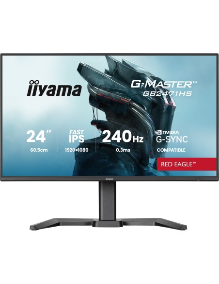 G-MASTER GB2471HS-B1 pantalla para PC 60,5 cm (23.8") 1920 x 1080 Pixeles Full HD Negro