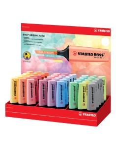 BOSS ORIGINAL Pastel marcador 45 pieza(s) Punta de cincel Multicolor