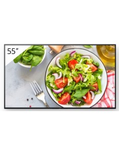 FW-55BZ35L pantalla de señalización Pantalla plana para señalización digital 139,7 cm (55") LCD Wifi 550 cd / m² 4K Ultra HD Neg