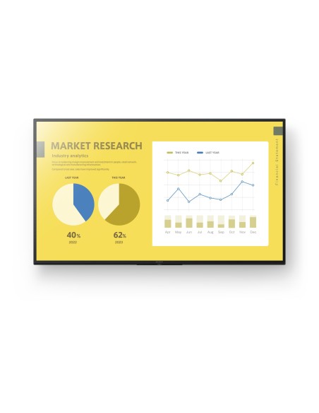 FW-55EZ20L pantalla de señalización Pantalla plana para señalización digital 139,7 cm (55") LED Wifi 350 cd / m² 4K Ultra HD Neg