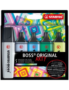 BOSS ORIGINAL marcador 5 pieza(s) Punta de cincel Multicolor