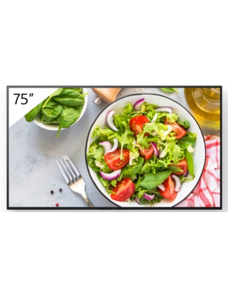 FW-75BZ35L pantalla de señalización Pantalla plana para señalización digital 190,5 cm (75") LCD Wifi 550 cd / m² 4K Ultra HD Neg
