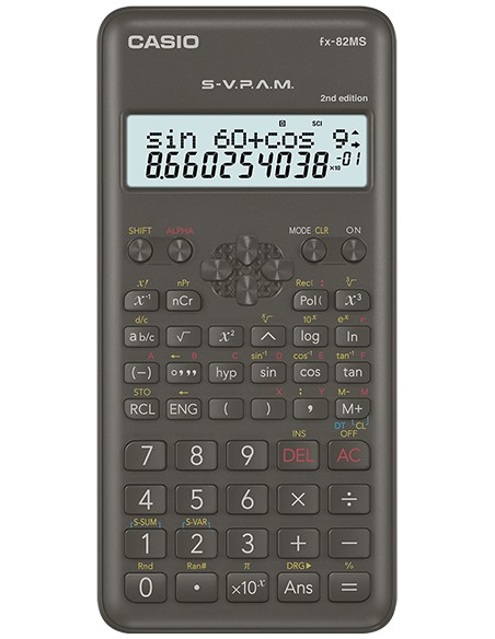 FX-82MS-2 calculadora Bolsillo Calculadora científica Negro