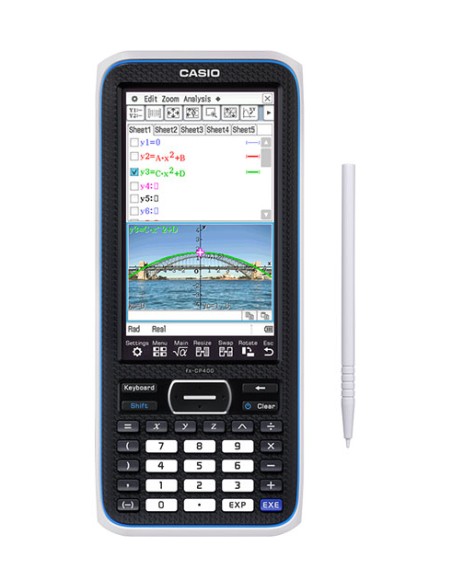 ClassPad fx-CP400 calculadora Bolsillo Calculadora gráfica Negro
