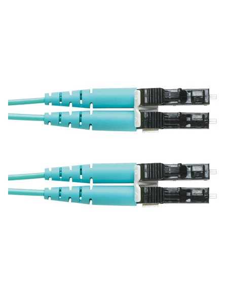 FZ2ELLNLNSNM001 cable de fibra optica 1 m LC OM4 Color aguamarina