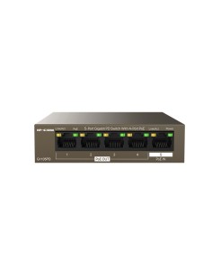 G1105PD switch No administrado L2 Gigabit Ethernet (10/100/1000) Energía sobre Ethernet (PoE) Negro