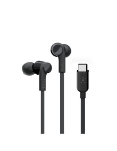 ROCKSTAR Auriculares Alámbrico Dentro de oído Llamadas/Música USB Tipo C Negro