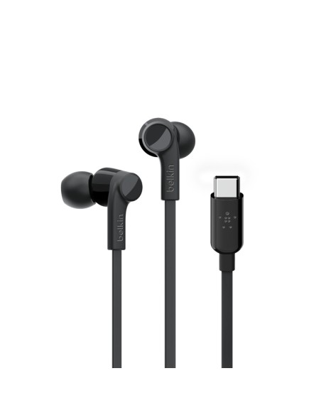 ROCKSTAR Auriculares Alámbrico Dentro de oído Llamadas/Música USB Tipo C Negro