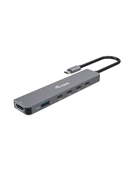 133500 base para portátil y replicador de puertos Alámbrico USB 3.2 Gen 1 (3.1 Gen 1) Type-C Gris