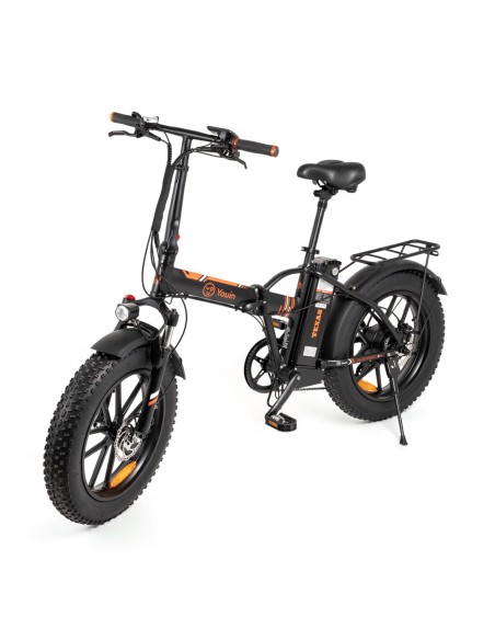 BK1201 bicicleta eléctrica Negro, Naranja Aluminio 20 50,8 cm (20") 27 kg