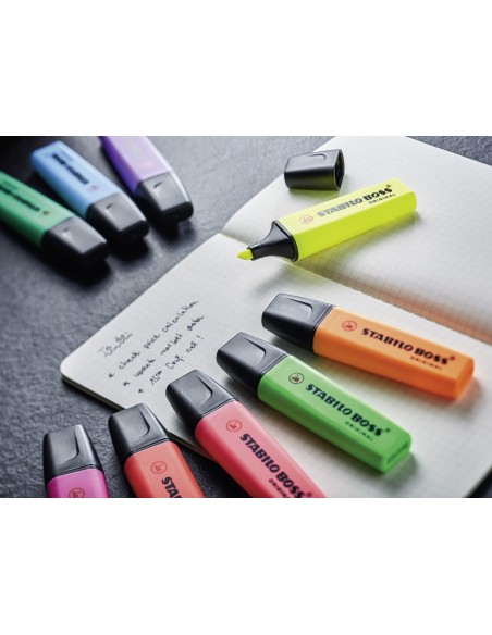 BOSS ORIGINAL marcador 15 pieza(s) Punta de cincel Multicolor