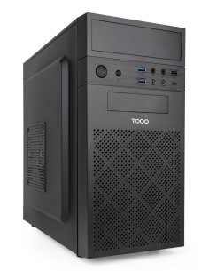 Caja Minitorre Micro-ATX ISOBOX ULTRA, Negra