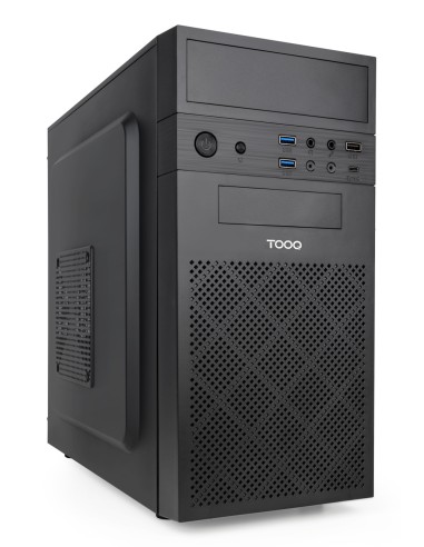 Caja Minitorre Micro-ATX ISOBOX ULTRA, Negra