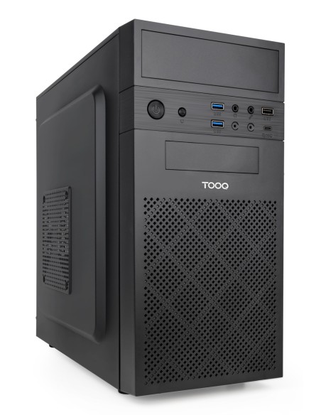 Caja Minitorre Micro-ATX ISOBOX ULTRA, Negra