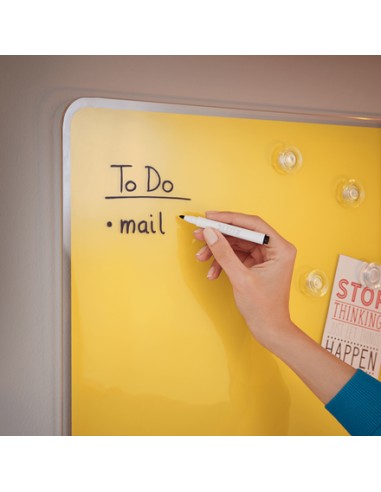 70420019 pizarrón blanco 600 x 400 mm Vidrio Magnético