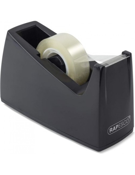 Portarrollos sobremesa rapesco 300 base antideslizante para cinta 33mx19mm