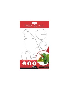 BL. PUZZLE 3D MAILDOR DIY COLOREAR DINOSAURIO