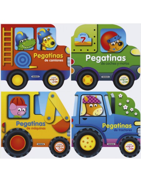 CONSTRUYE VEHICULOS CON PEGATINAS DE VINILO