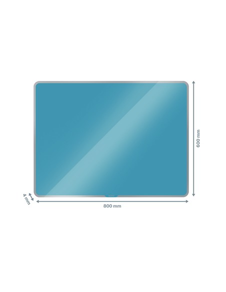 70430061 pizarrón blanco 800 x 600 mm Vidrio Magnético