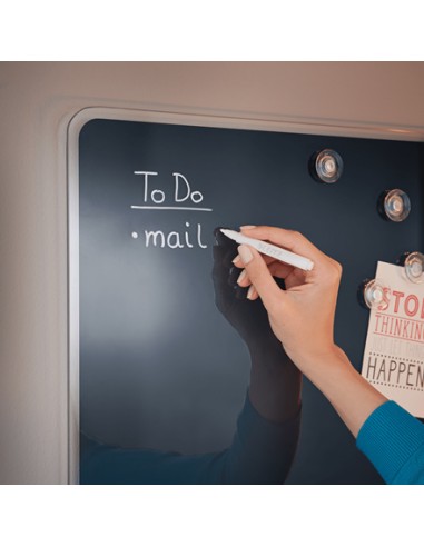70430089 pizarrón blanco 800 x 600 mm Vidrio Magnético