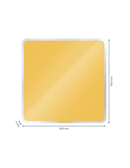 70440019 pizarrón blanco 450 x 450 mm Vidrio Magnético