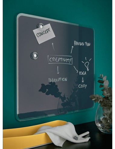 70440089 pizarrón blanco 450 x 450 mm Vidrio Magnético