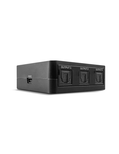 70480 divisor de audio Negro