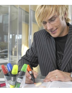 Luminator marcador 1 pieza(s) Punta de cincel Amarillo 2