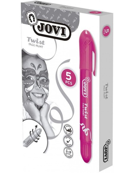 ESTUCHE 5 STICKS DE MAQUILLAJE JOVI ROSA