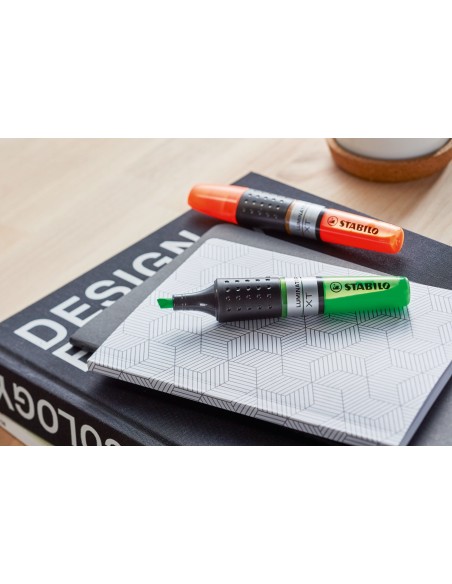 Luminator marcador 1 pieza(s) Punta de cincel Verde