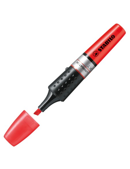 Luminator marcador 1 pieza(s) Punta de cincel Rojo