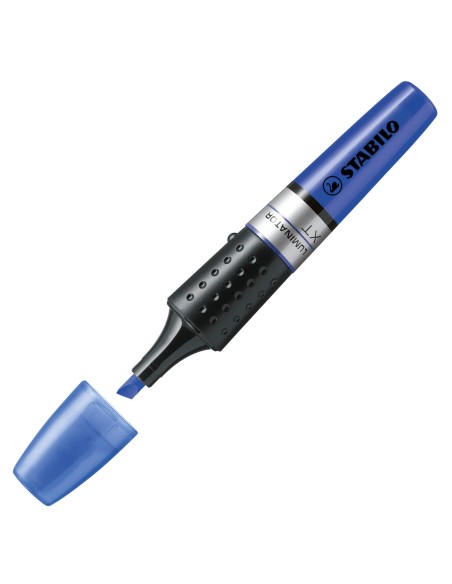 Luminator marcador 1 pieza(s) Punta de cincel Azul