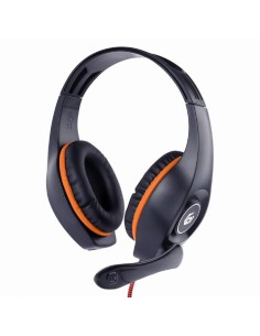 GHS-05-O auricular y casco Auriculares Alámbrico Diadema Juego Negro, Naranja