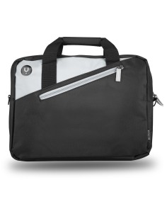 Monray Ginger maletines para portátil 35,6 cm (14") Maletín Negro, Gris