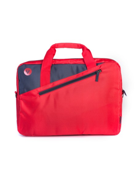 Monray Ginger Red maletines para portátil 39,6 cm (15.6") Maletín Antracita, Rojo