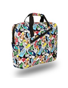Monray Ginger Trainers maletines para portátil 39,6 cm (15.6") Maletín Multicolor