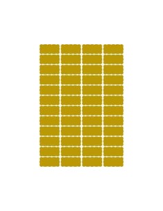 TICO ETIQUET.PAPEL SATINADO ORO GL4-4521